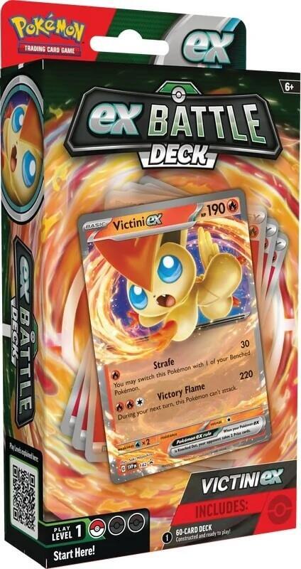 Pokemon TCG - Victini ex and Miraidon ex Battle Deck