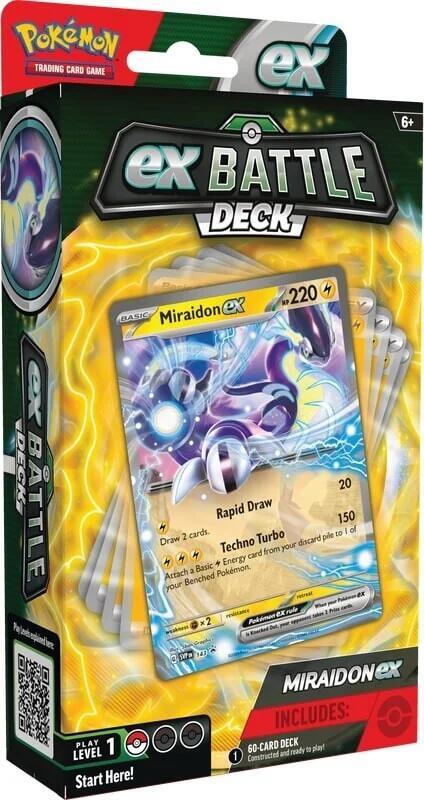 Pokemon TCG - Victini ex and Miraidon ex Battle Deck