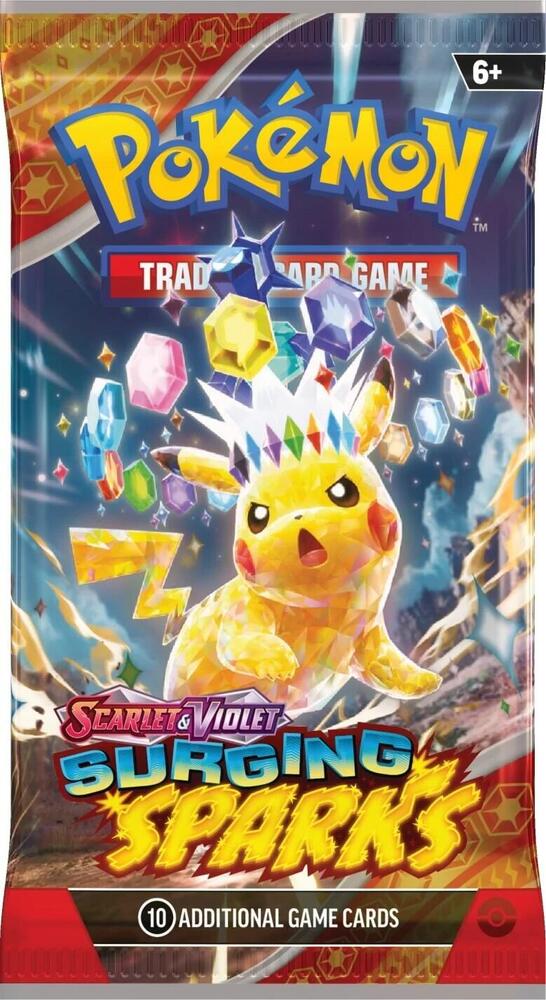 Pokémon TCG: Surging Sparks Booster Pack - SV08: Surging Sparks (SV08)