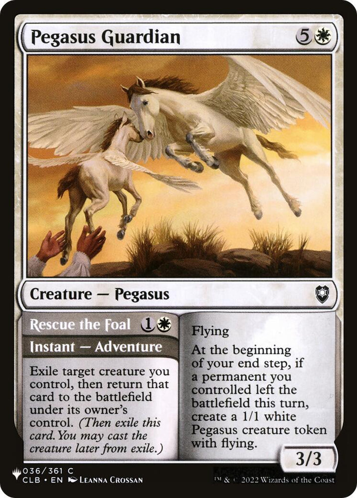 Pegasus Guardian [The List]