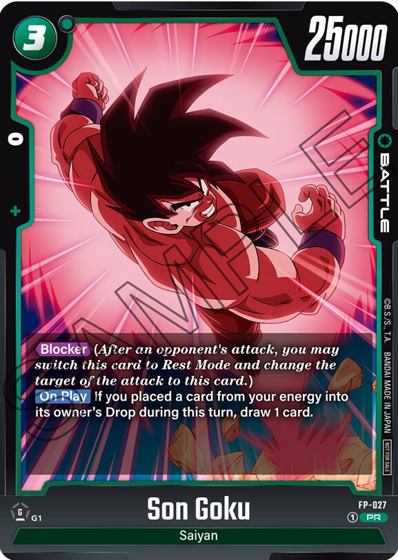 Son Goku (FP-027) [Fusion World Promotion Cards]