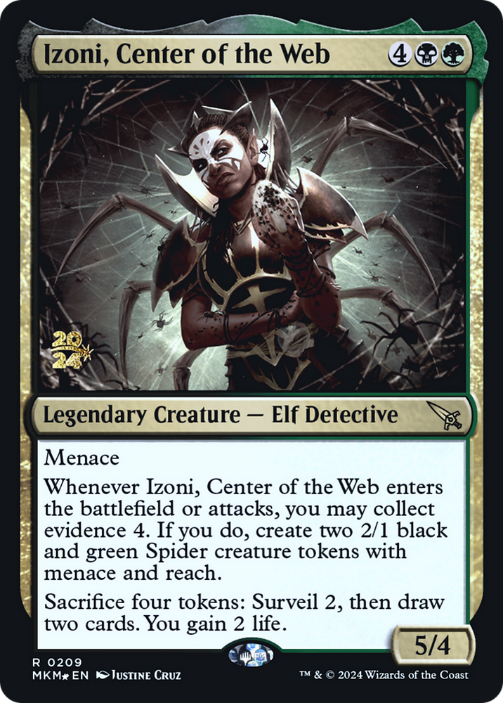 Izoni, Center of the Web [Murders at Karlov Manor Prerelease Promos]