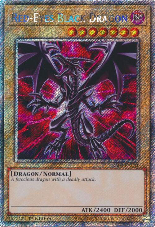 Red-Eyes Black Dragon (Platinum Secret Rare) [RA03-EN081] Platinum Secret Rare