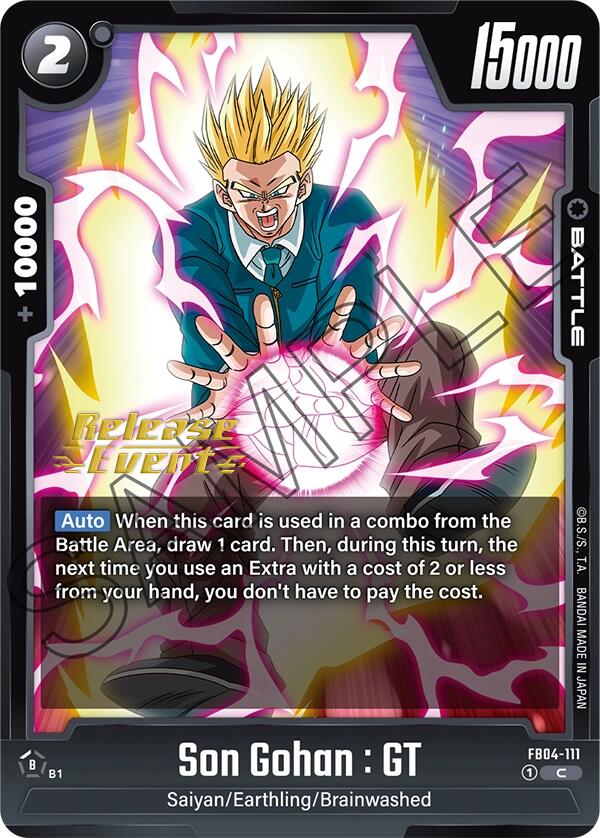 Son Gohan : GT [Ultra Limit Release Event Cards]