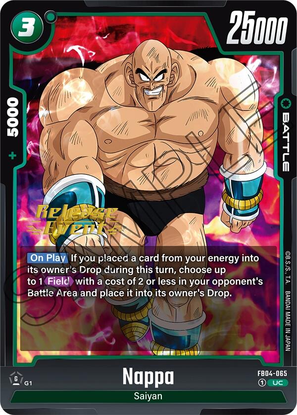 Nappa (FB04-065) [Ultra Limit Release Event Cards]