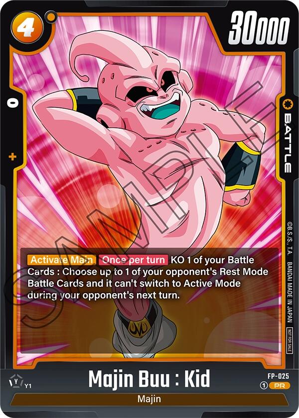 Majin Buu : Kid [Fusion World Promotion Cards]