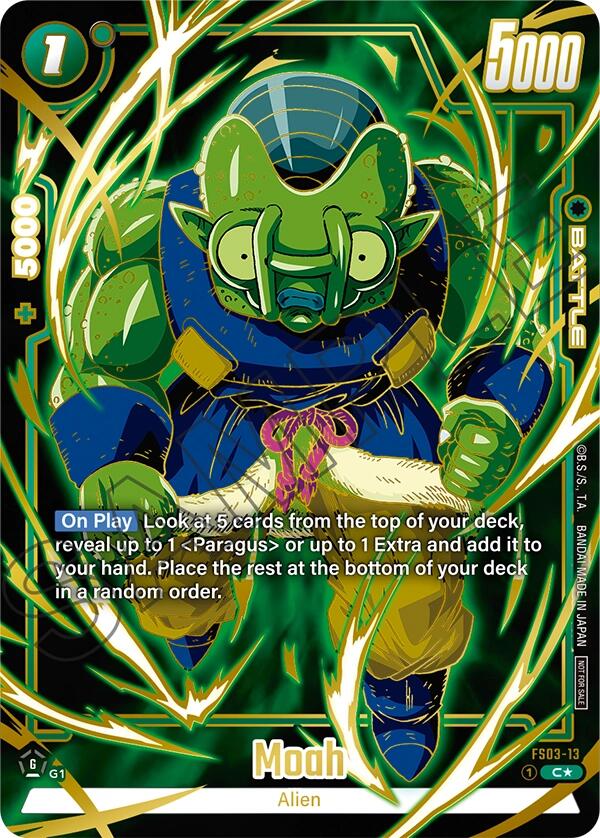 Moah (Championship Pack 03 - Finalist) [Fusion World Tournament Cards]