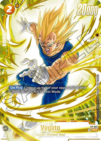 Vegeta (FP-023) (Selection Pack 01 Finalist) [Tournament and Championship Promos]