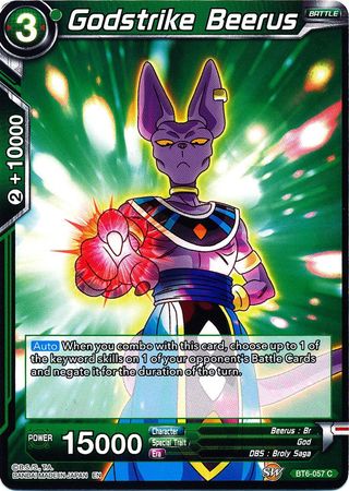 Godstrike Beerus (BT6-057) [Destroyer Kings]