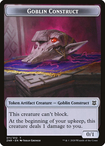 Goblin Construct Token [Zendikar Rising Tokens]