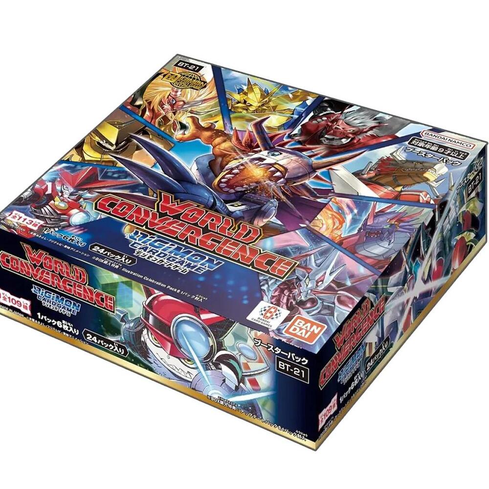 World Convergence Booster Box - Digimon Card Game (BT21)