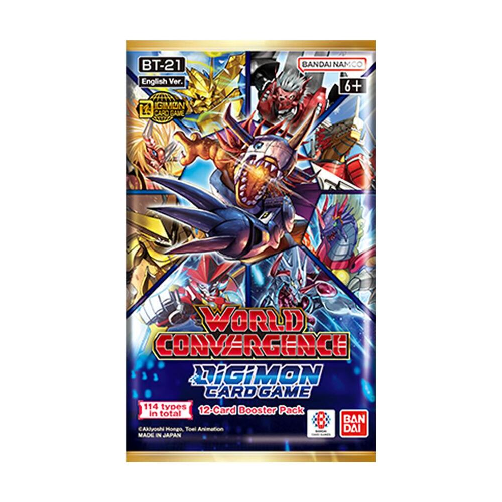 World Convergence Booster Pack - Digimon Card Game (BT21)