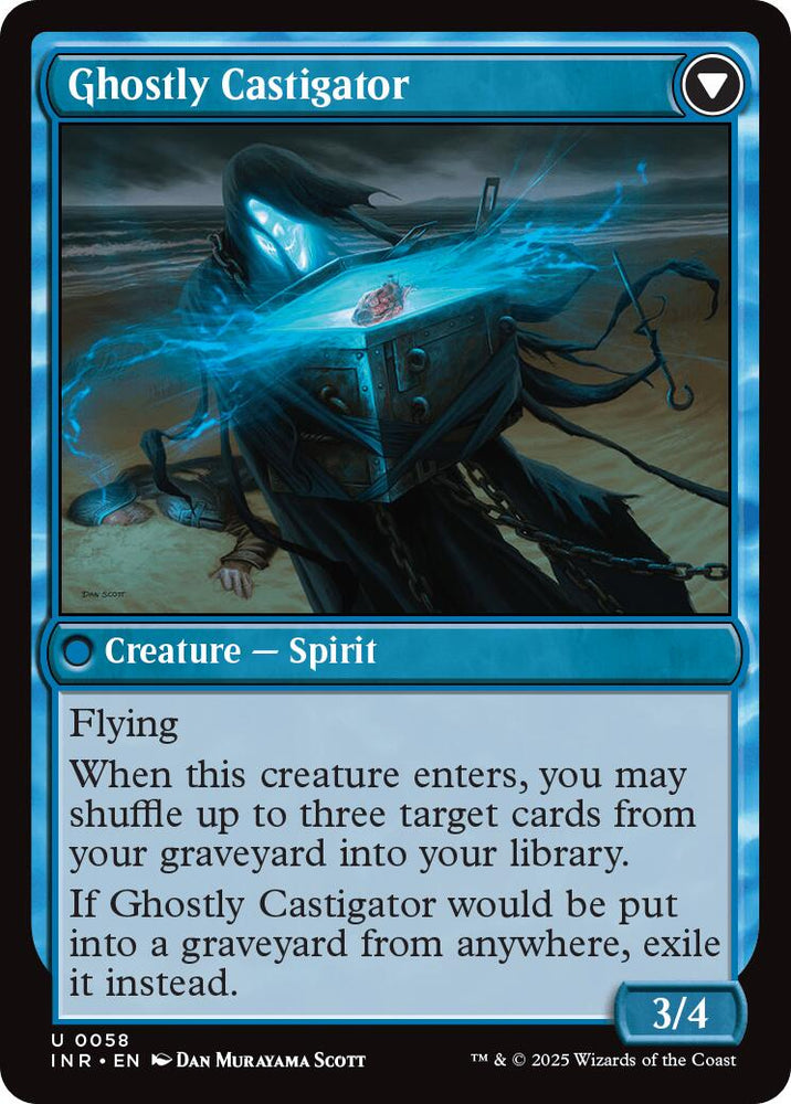 Covetous Castaway // Ghostly Castigator [Innistrad Remastered]