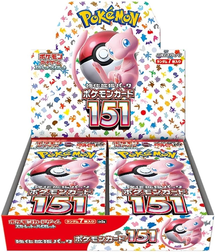 Pokémon TCG: 151 Booster Box - SV2a (Japanese)