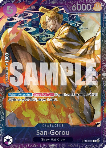 San-Gorou (Treasure Cup 2025) [One Piece Promotion Cards]