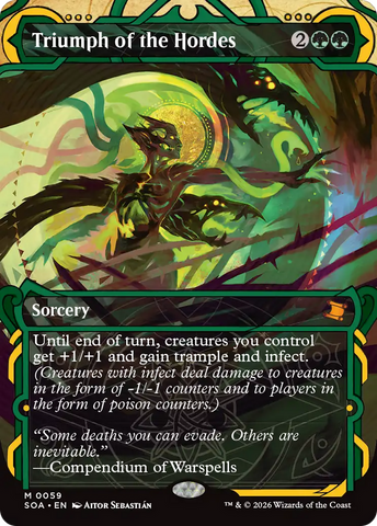Triumph of the Hordes [Secrets of Strixhaven: Mystical Archive]