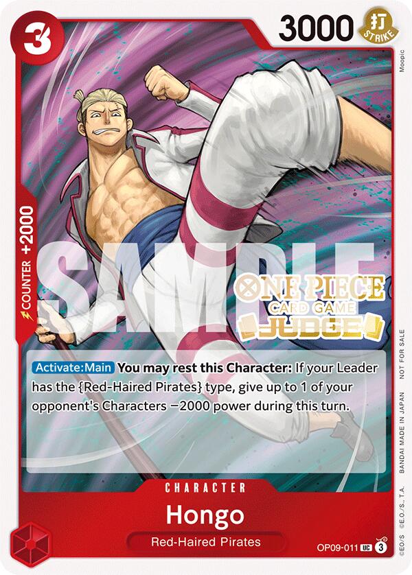 Hongo (Judge Pack Vol. 5) [One Piece Promotion Cards]