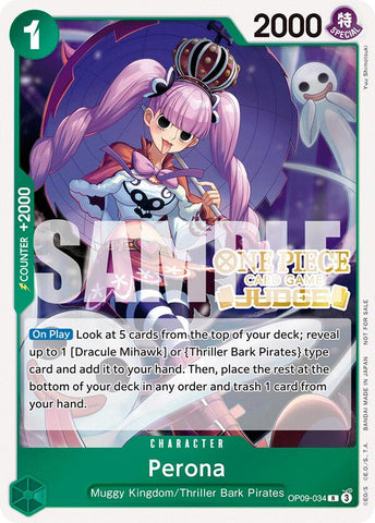 Perona (Judge Pack Vol. 5) [One Piece Promotion Cards]