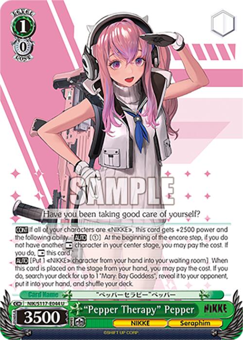 "Pepper Therapy" Pepper (NIK/S117-E044 U) [GODDESS OF VICTORY: NIKKE]