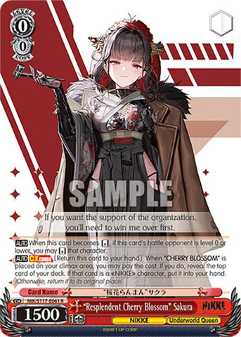 "Resplendent Cherry Blossom" Sakura (NIK/S117-E061 R) [GODDESS OF VICTORY: NIKKE]