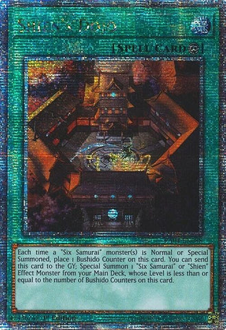 Shien's Dojo [RA04-EN088] Quarter Century Secret Rare