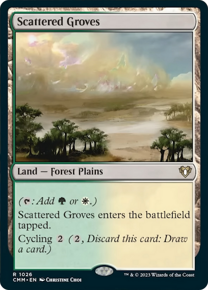 Scattered Groves [Commander Masters]