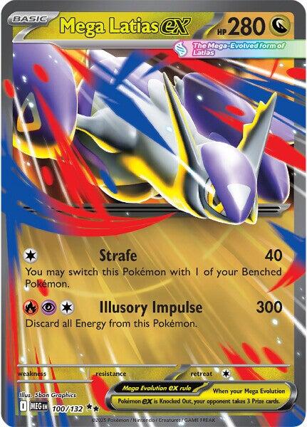Mega Latias ex (100/132) [Mega Evolution: Base Set]