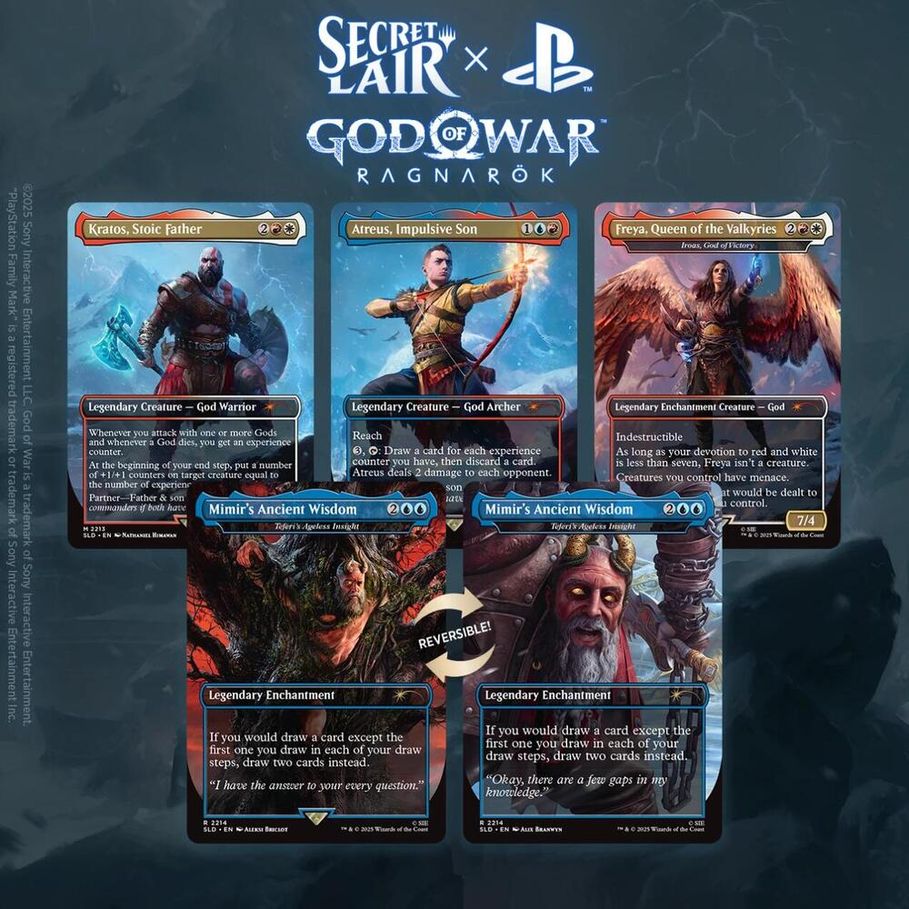 Secret Lair x God of War: Norse (Non-Foil) - Secret Lair Drop Series (SLD)