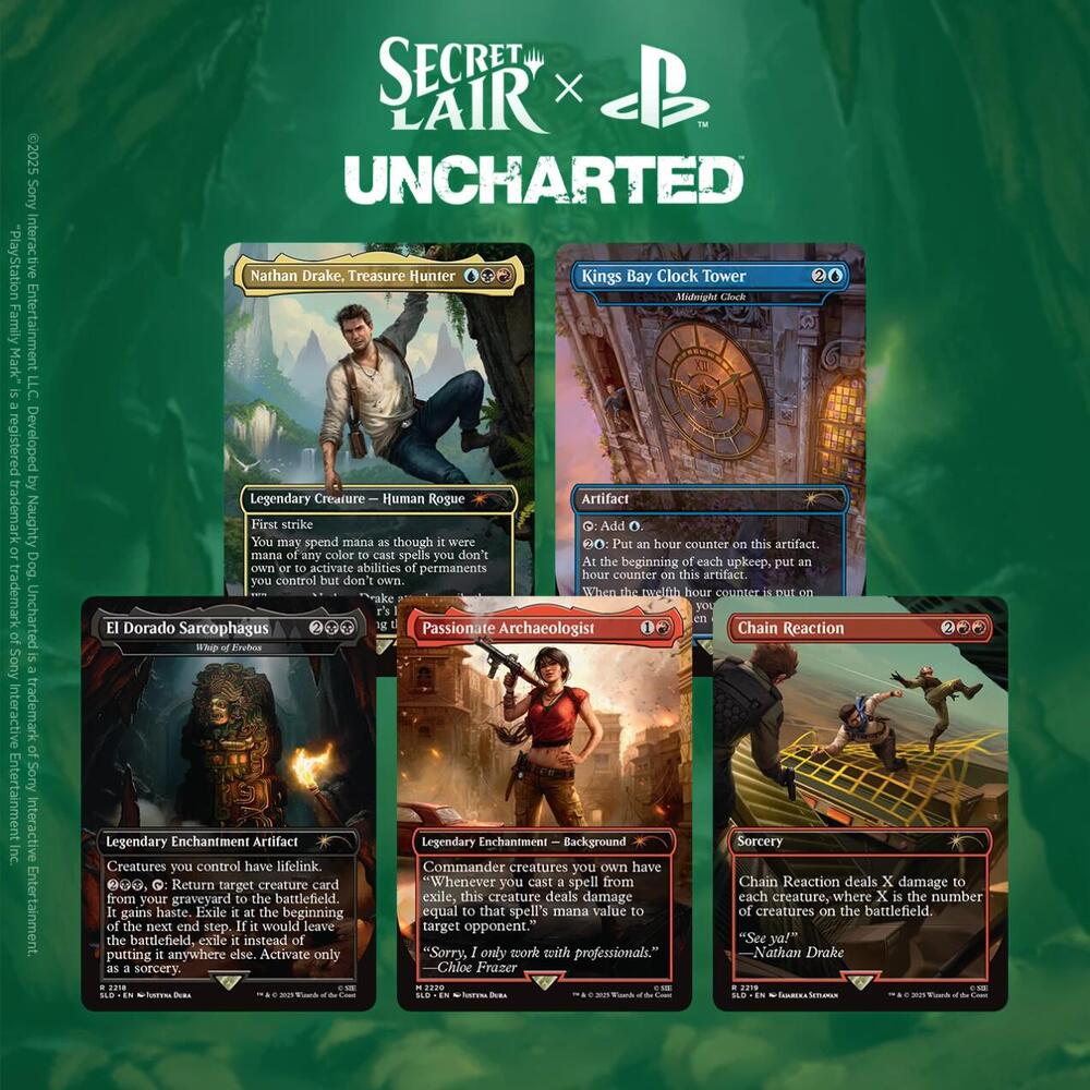 Secret Lair x Uncharted (Non-Foil) - Secret Lair Drop Series (SLD)