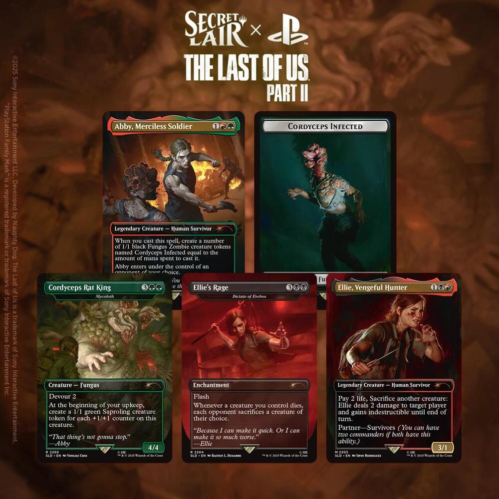 Secret Lair x The Last of Us Part II (Non-Foil) - Secret Lair Drop Series (SLD)