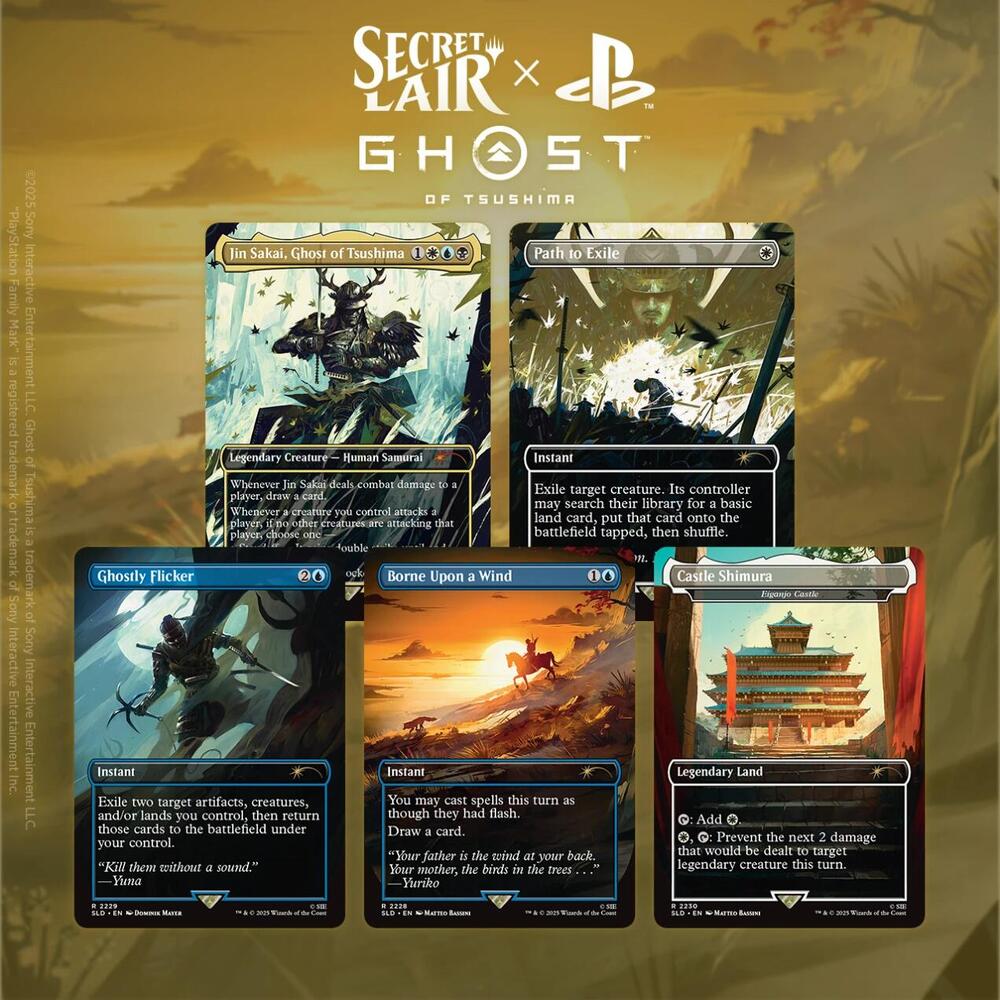 Secret Lair x Ghost of Tsushima (Non-Foil) - Secret Lair Drop Series (SLD)