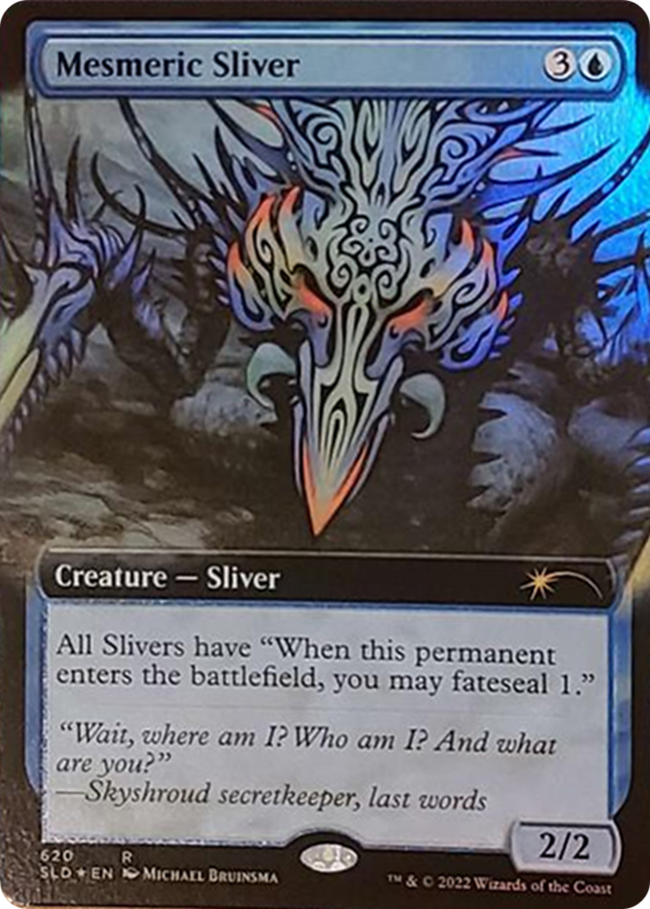 Mesmeric Sliver (Extended Art) [Secret Lair Drop Series]