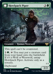 Howlpack Piper // Wildsong Howler (Extended Art) [Innistrad: Crimson Vow]