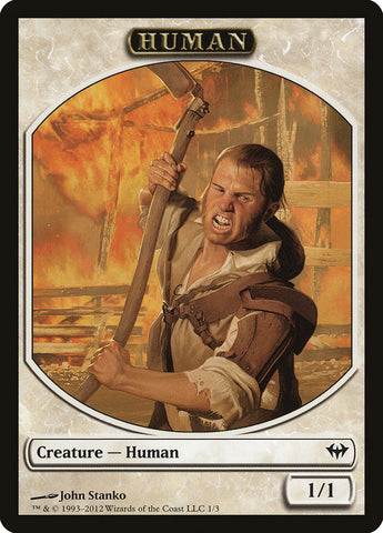 Human Token [Dark Ascension Tokens]