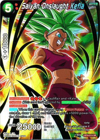 Saiyan Onslaught Kefla (BT4-019) [Colossal Warfare]