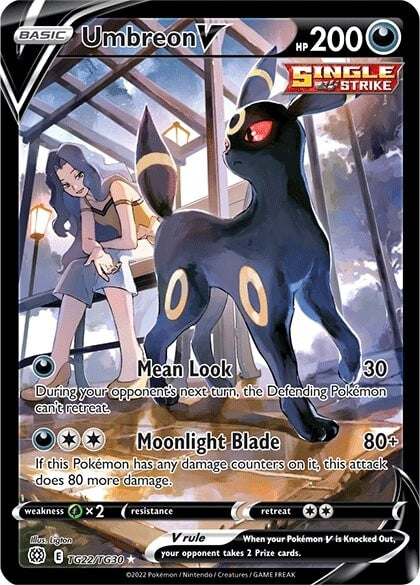 Umbreon V (TG22/TG30) [Sword & Shield: Brilliant Stars] - Graded