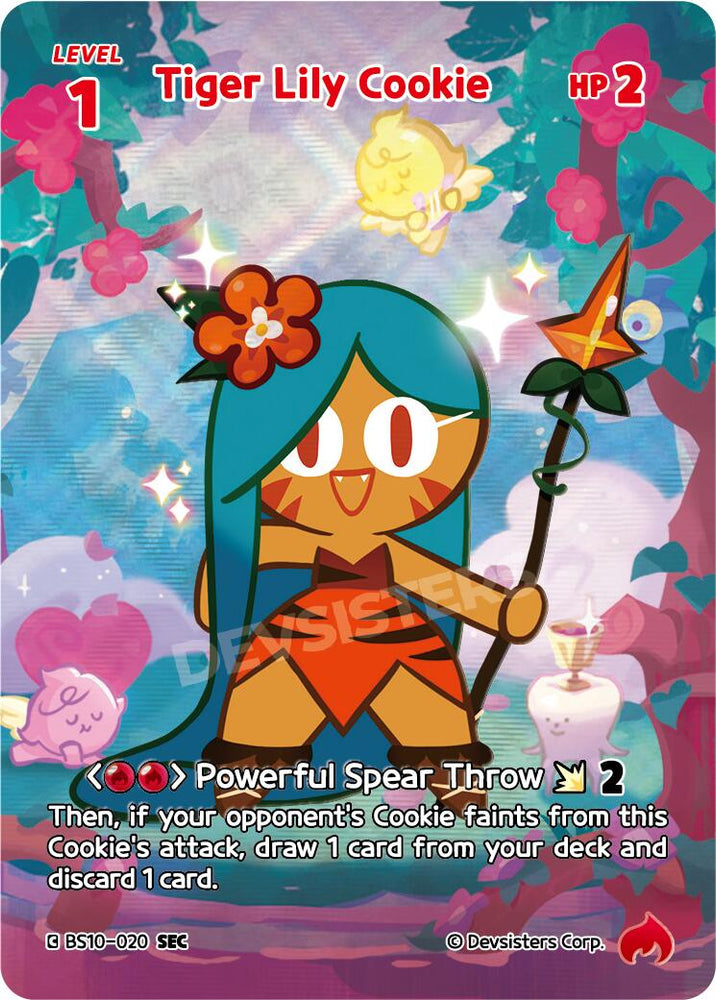 Tiger Lily Cookie (SEC)