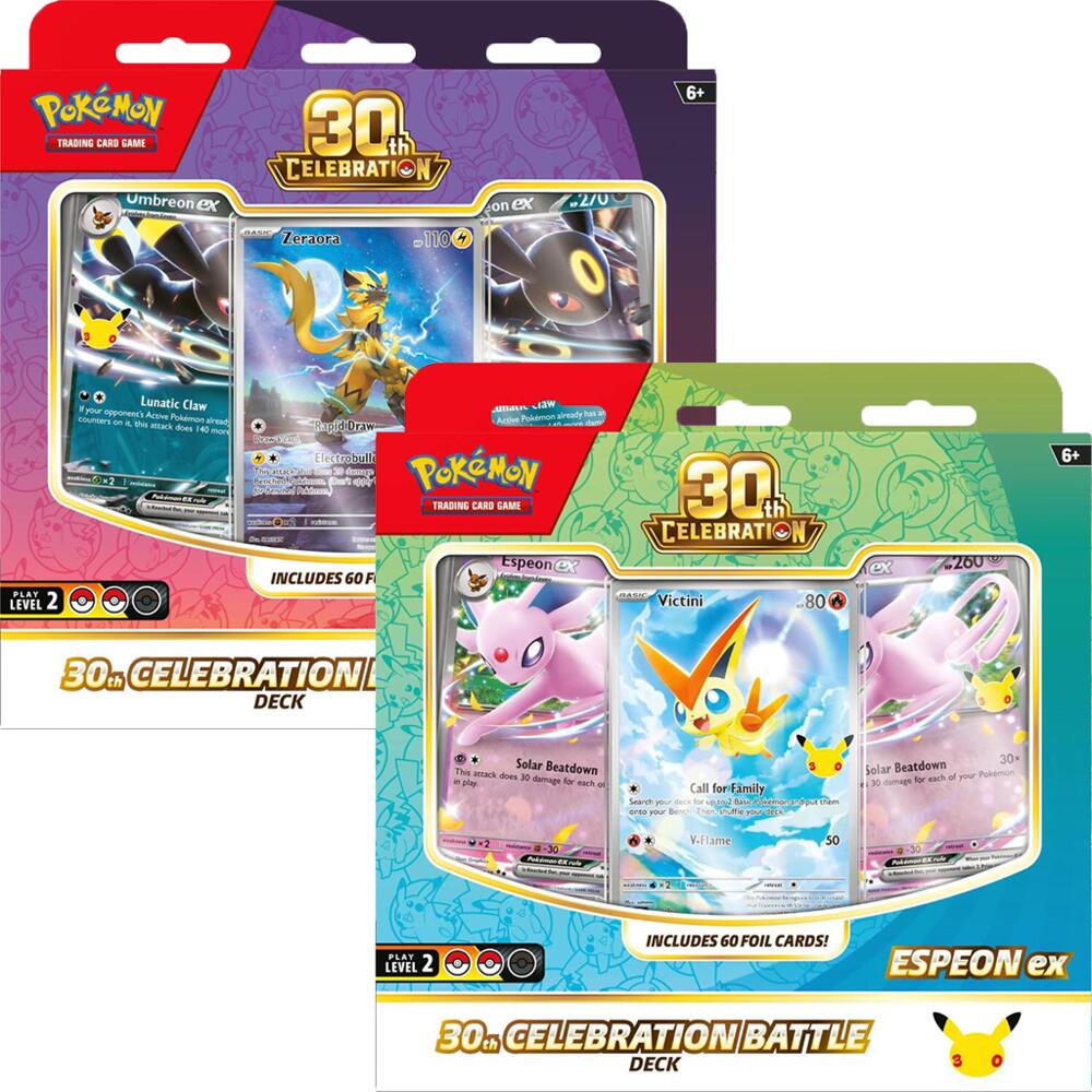 30th Celebration Battle Deck: Umbreon ex/Espeon ex [Assorted] - ME: 30th Celebration (30C)