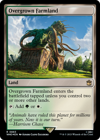 Overgrown Farmland (Surge Foil) [Doctor Who]