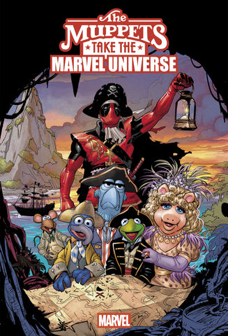Muppets Take The Marvel Universe #1 Matteo Lolli Muppet Treasure Island 30 Th Anniversary Variant