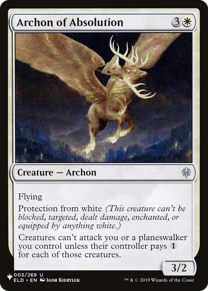 Archon of Absolution [The List]