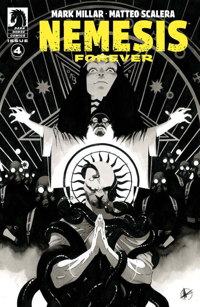 Nemesis Forever #4 (Cover B) (Black & White) (Matteo Scalera)