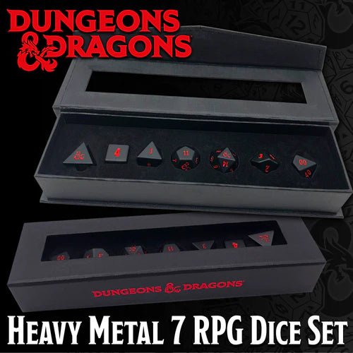 Dungeons & Dragons Heavy Metal Dice Set