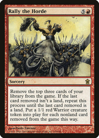 Rally the Horde [Saviors of Kamigawa]