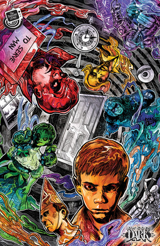 The Twilight Zone #11 Variant C (Riccardi Idw Goes Dark Variant)