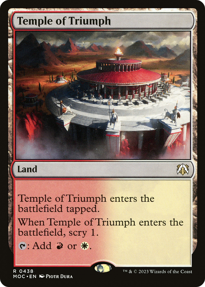 Temple of Triumph [March of the Machine Commander]