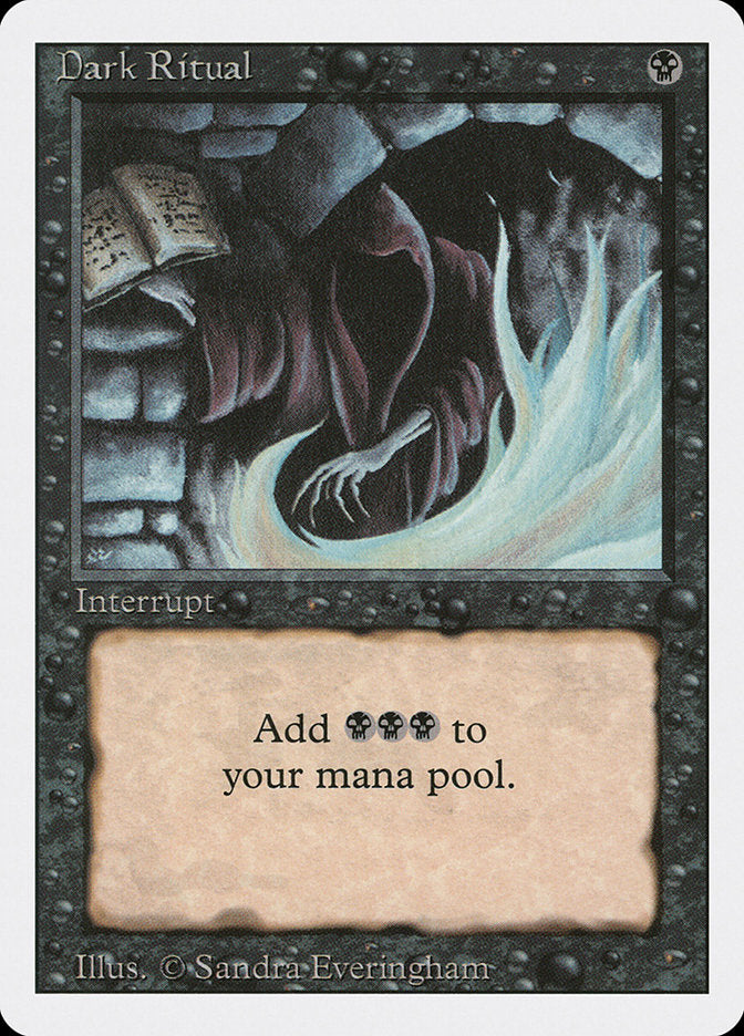 revised mtg cards Dark Ritual [Revised Edition]