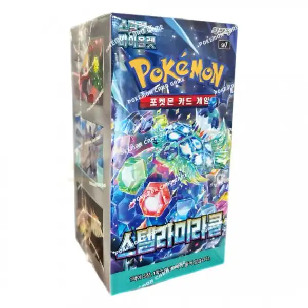 Pokemon Scarlet & Violet Stellar Miracle Booster Box Korean