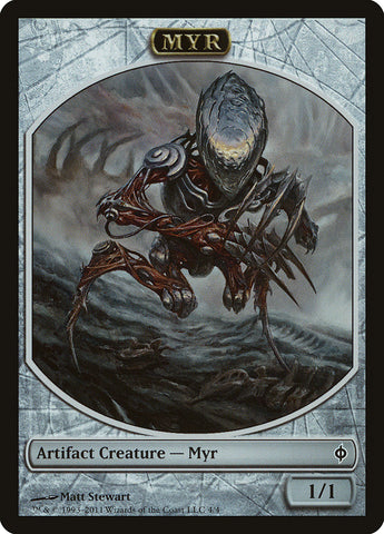 Myr Token [New Phyrexia Tokens]