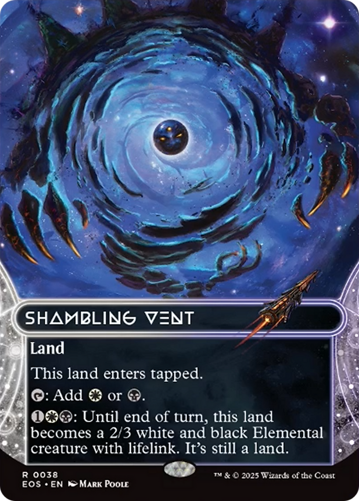 Shambling Vent (0038) (Borderless) [Edge of Eternities: Stellar Sights]
